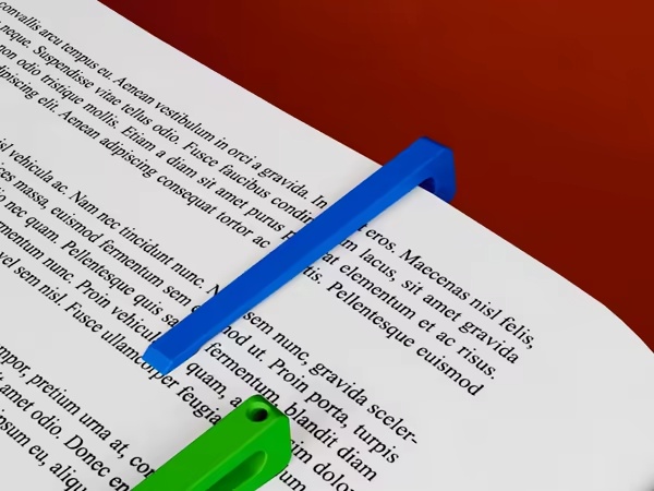 Windproof Book Page Holder | Study Clip & Bookmark-0