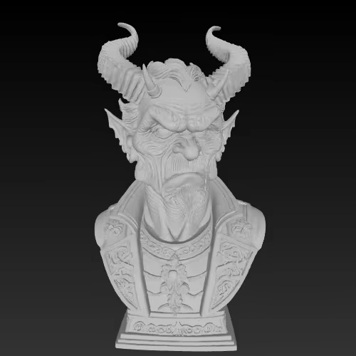 Devil Grim Bust ❤️-1