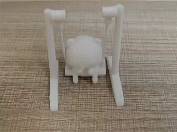 Couple Bear-swing_ice cream_Yier