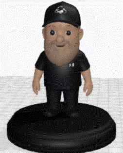 Bearded MakeNow Cartoon Guy