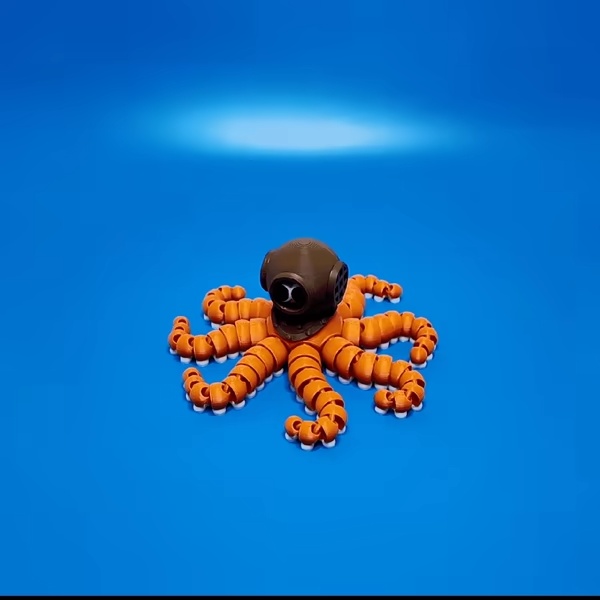 Flexi deep diving octopus-0