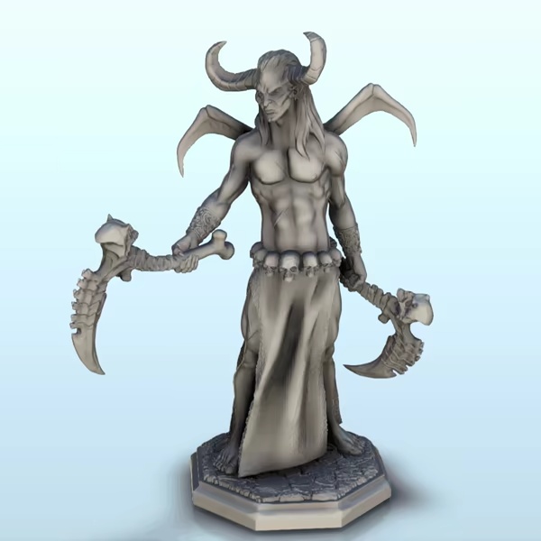 Valak infernal daemon (+ presupported version) (10) - miniat