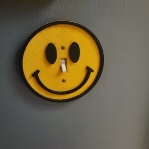 Smiley Light Switch Cover