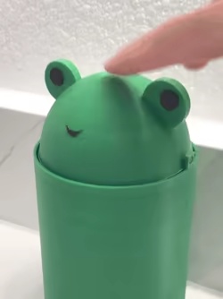 Frog Trashcan-0