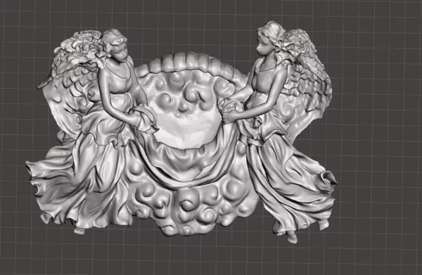two angels wall mount-0