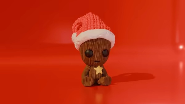 Crochet christmas Groot
