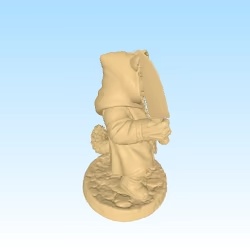Cat killer with wolf mask for dungeon crawl and adventures