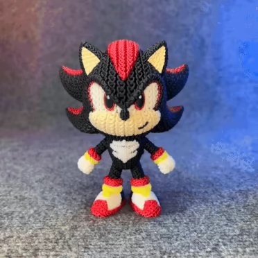 Shadow the Hedgehog Örgü - Tığ İşi - Sonic