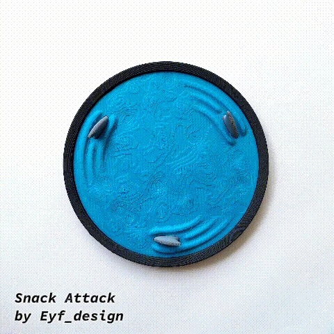 Snack Attack - Snack Plate Coaster