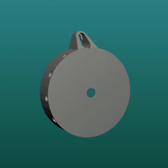 3D Printed Wall Clock-0