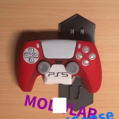 MW Modular Wall Mount Playstation PS5 Dualsense Holder