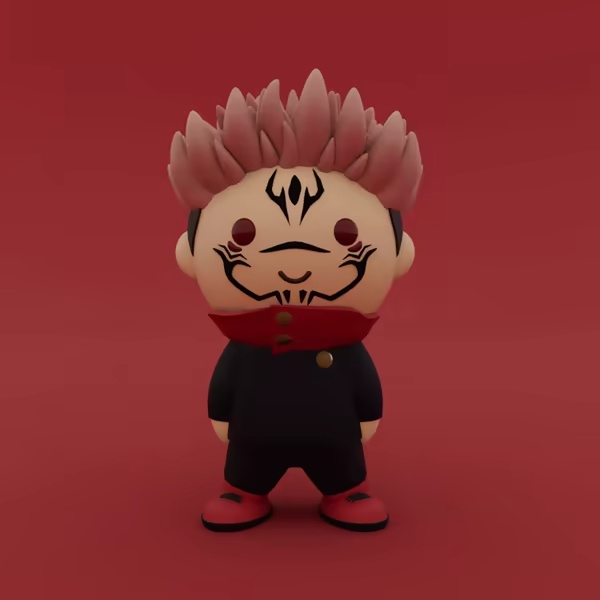 Cute Little Sukuna ( Jujutsu Kaisen )