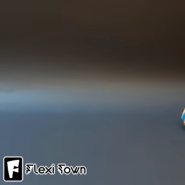 Flexi Print-in-Place Crash Bandicot and Team Racing Kart-1