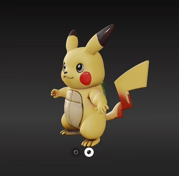 Pokemon - Pikachu Ninja Turtle Style