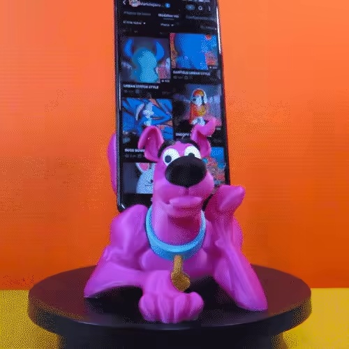 SUPORTE DE TELEFONE SCOOBY DOO FANART