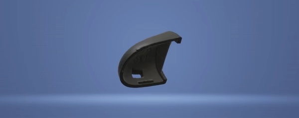 Renault Scenic 2 lock cover-2