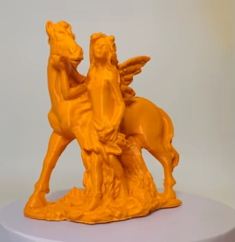 Fairy and horse
