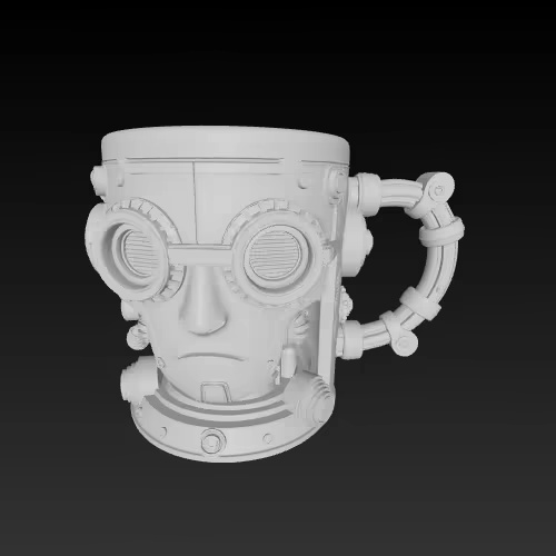 Robot Mug ❤️-4