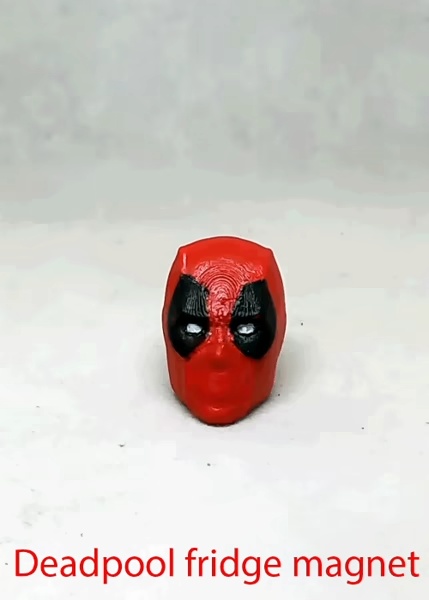 Deadpool fridge magnet (print in place No Supports)-3