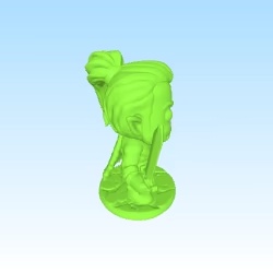 Funko style fanart D&D orc-0