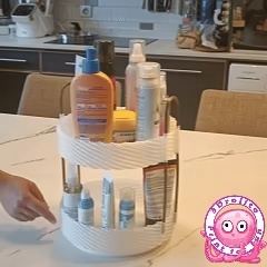 360° Rotating Multi-Shelf Organizer-0