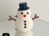 FIGURINĂ ȘI ORNAMENT OM DE ZĂPADĂ TRICOTAT - MULTIPARTS-0