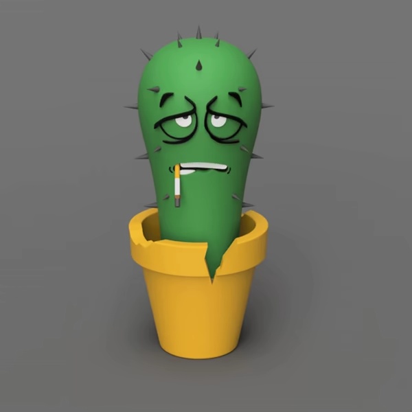 Frustrated cactus