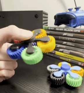5ギア フィジェットスピナー