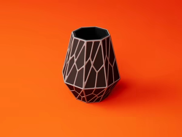 Exo Pot - Geometric Planter & Modern Desk Vase