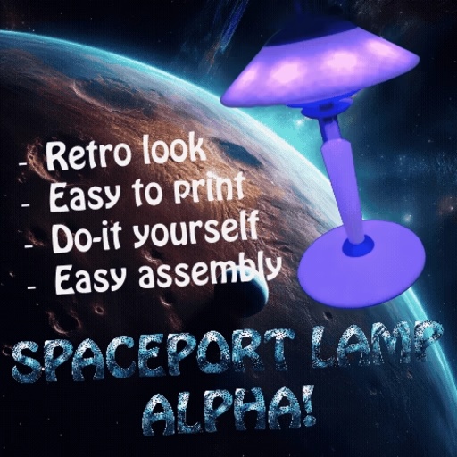 Space Port Alpha Lamp — A Beacon from Tomorrowland
