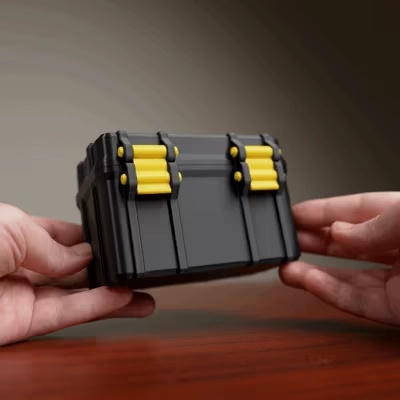 MEGA RESISTANT BOX WITHOUT SCREWS (DEPTH BASE)