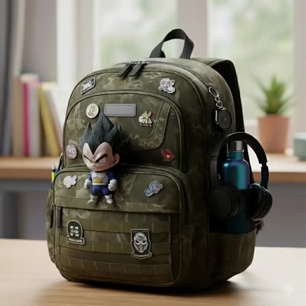 Vegeta Decoration of Bag (Dragonball)