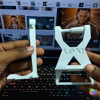 Loki Engraved Portable Foldable Flexible Mobile Holder