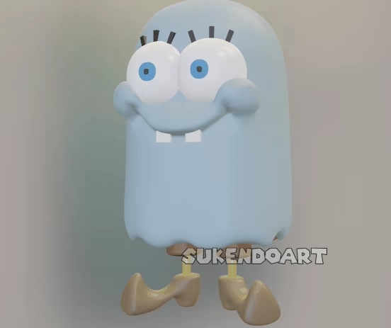 BOB ESPONJA FANTASMA SPONGEBOB GHOST-1