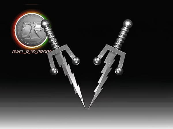 Raphael Frankenstein Sai weapons 