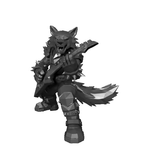Heavy Metal Wolf-2