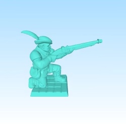 human warrior with aquebut tabletop