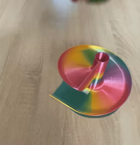 Roundabout Egg Roll Slide