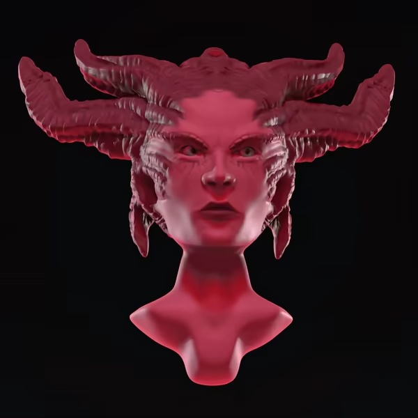 Lilith Head Sculpt