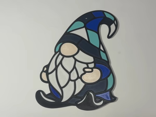 Gnome / Dwarf – Hangable Ornament / Wallart Decoration