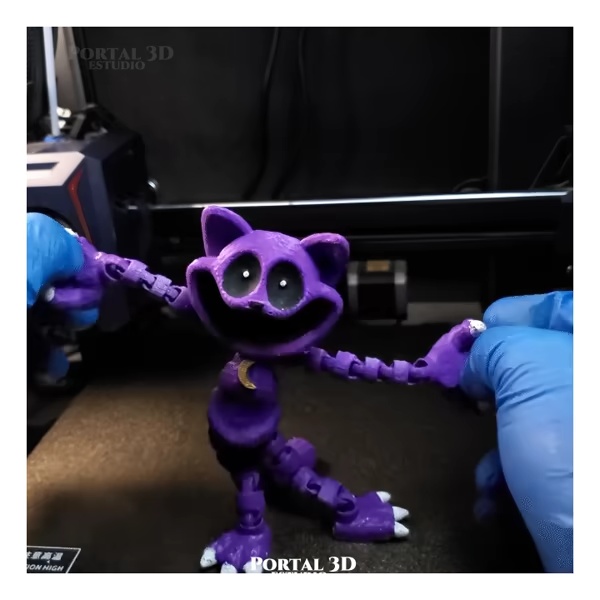 CATNAP MONSTER / / DESTEKSİZ YERİNDE BASKI
