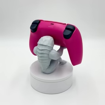 Chozo statue controller stand