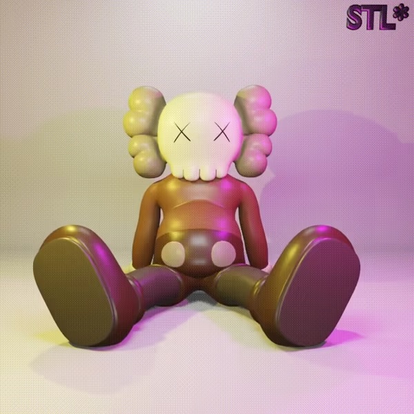 KAWS COMPANION OPEN EDITION VINYL FIGURE - 3D PRINT MODEL