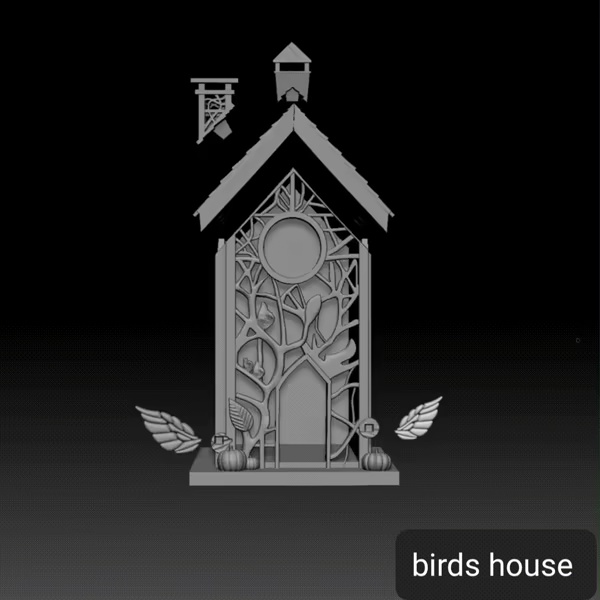 Halloween🎃Birds house 🐦