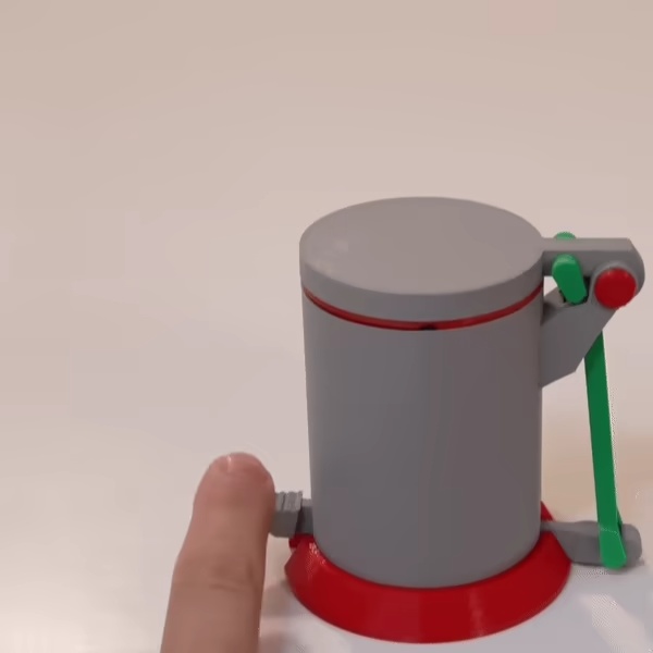 FUNCTIONAL TRASH CAN ( NO HARDWARE / NO GLUE)