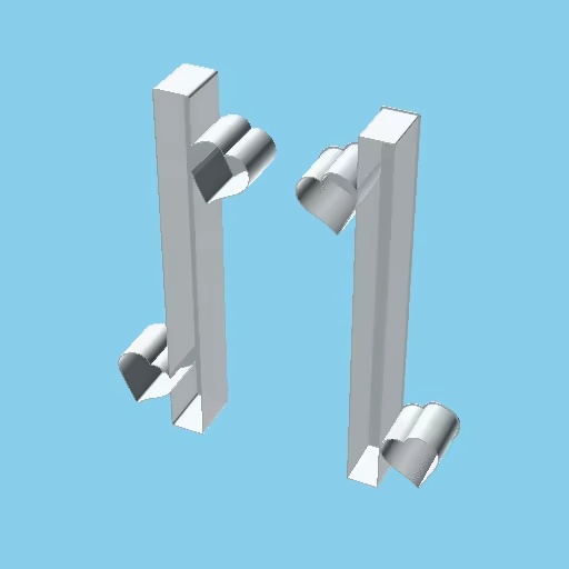 Fluffy Hearts VERTICAL LINE, nestable box (v3)-1