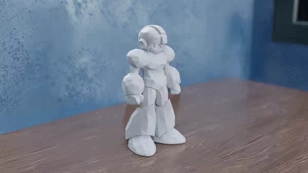 Low Poly Megaman
