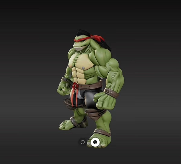 Hulk - Ninja Turtle Style