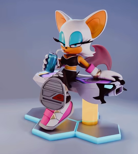 Rouge "Sonic Riders" | Sonic The Hedgehog