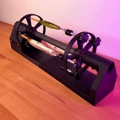 Fishing Lure Rotating Drying Station-0